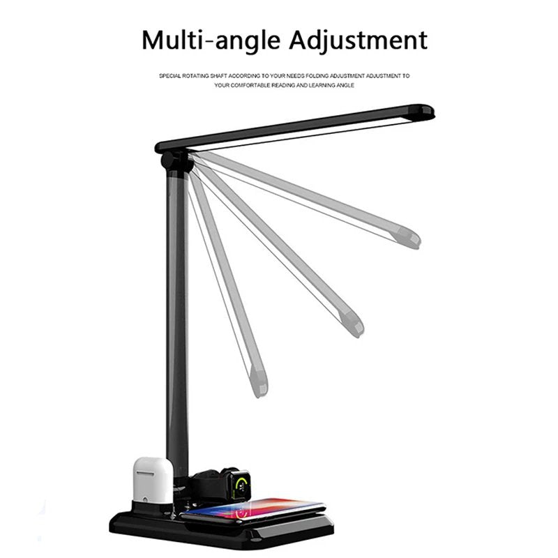 4-in-1 Wireless Charger + Lamp