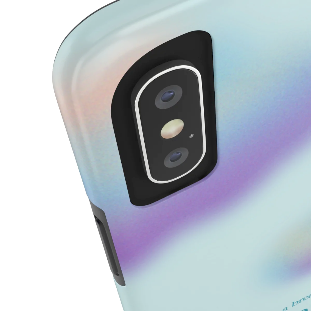 Take a Break and Dream iPhone Tough Case with Wireless Charging Support