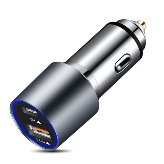 Dual USB Car Charger QC3.0 & PD Fast Charging for iPhone & Android